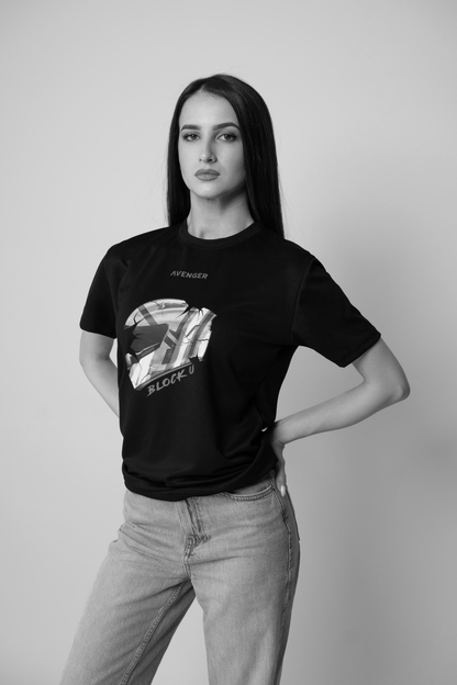 Дамска тениска "Block u"