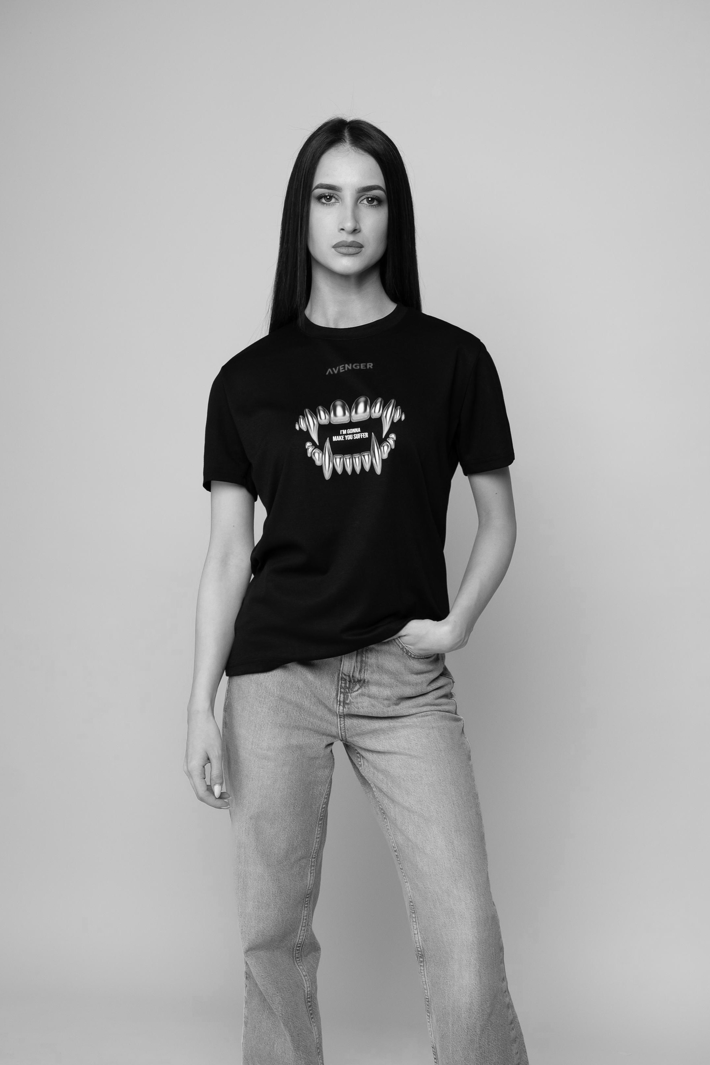 Дамска тениска "Suffer"