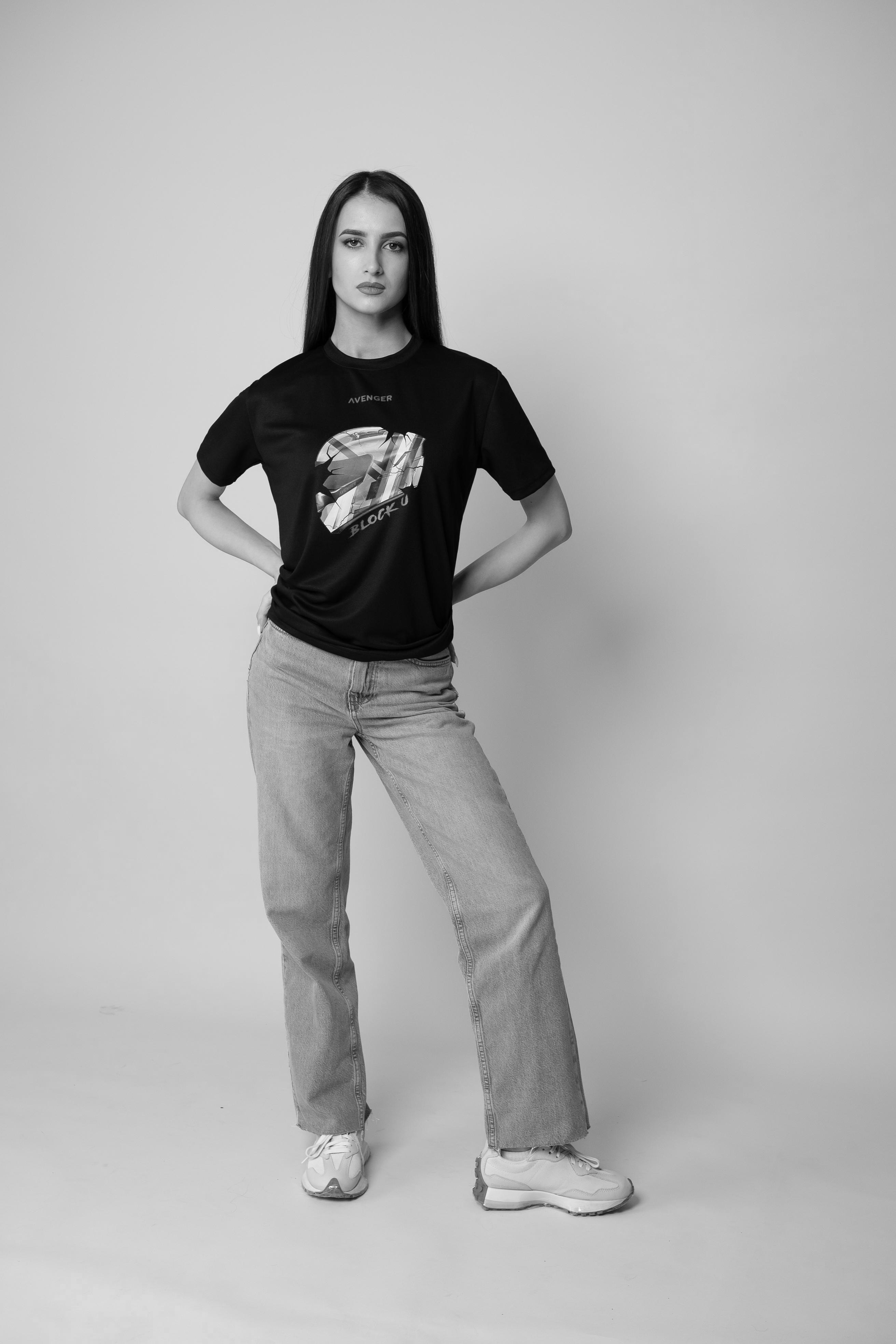 Тениска "Block u"