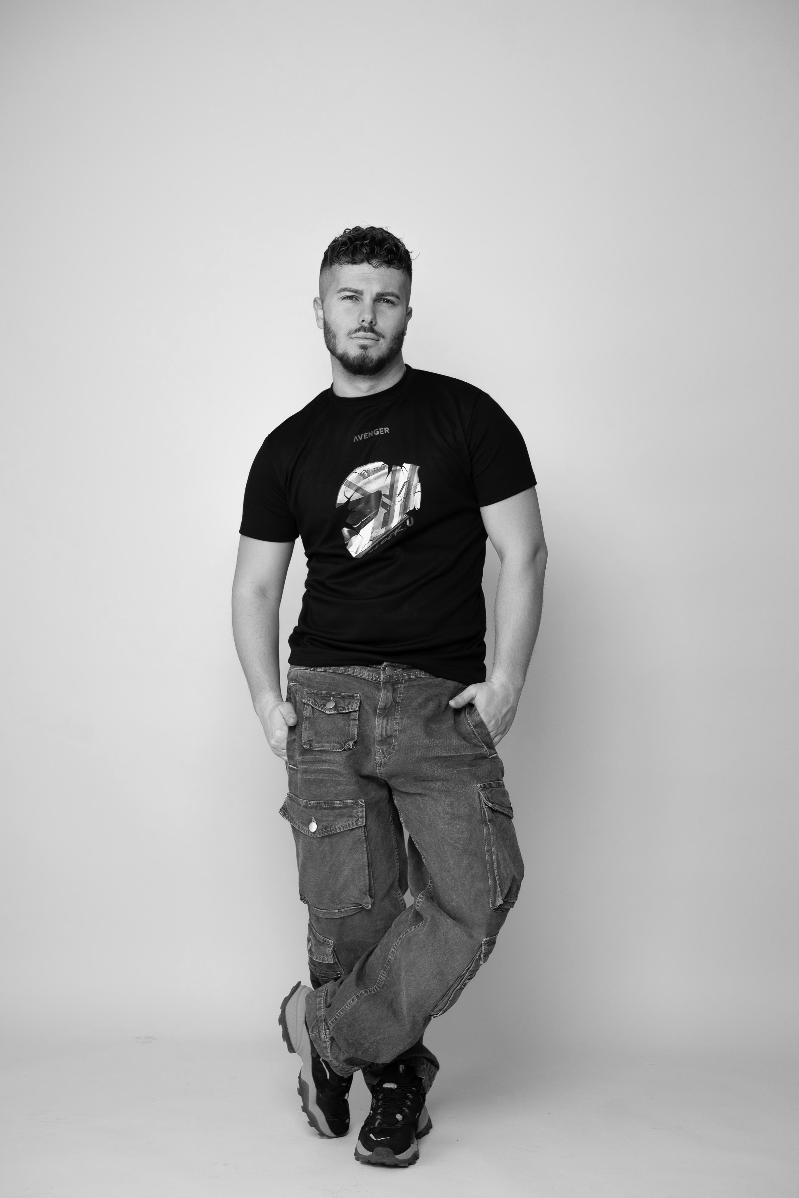 Тениска "Block u"