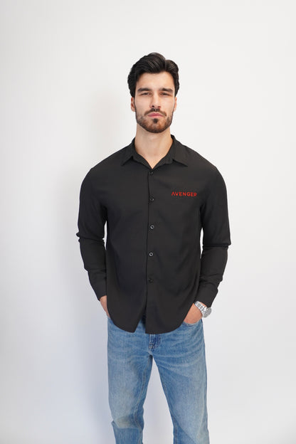 Мъжка риза "Karma Alarm"