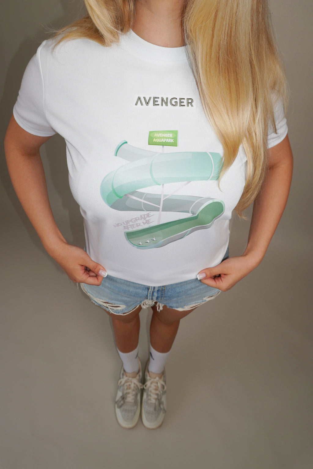 Тениска "No upgrade"